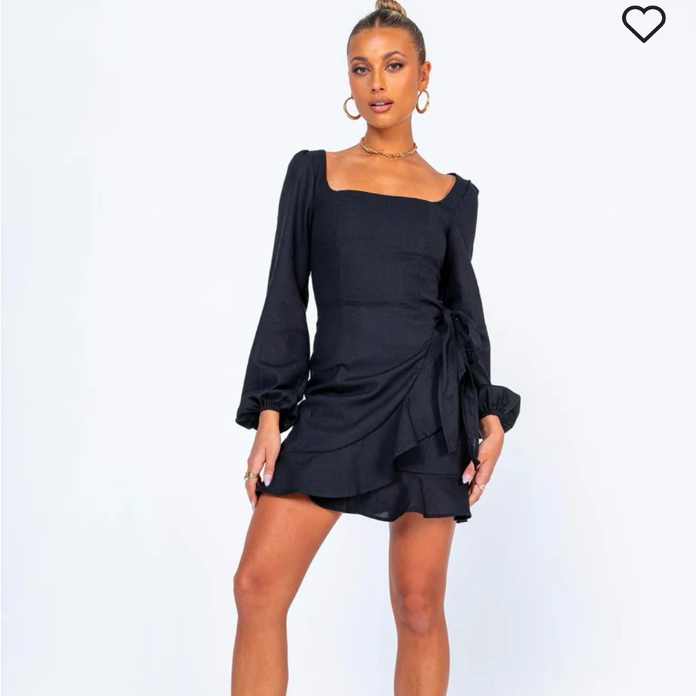 Prince Polly The Villa Mini Black Dress